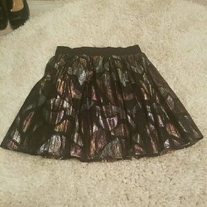 Free People Mini ballet sparkle skirt