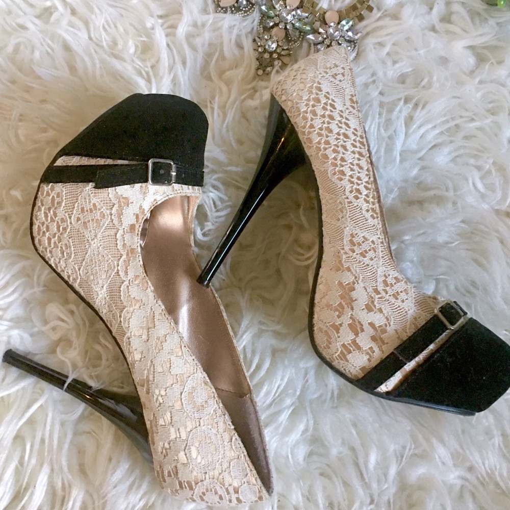 🍦🖤 Qupid High Heels Size 8🖤🍦