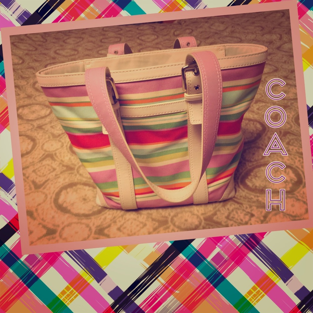 COACH Colored Stripe