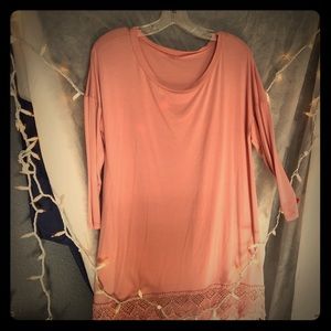 🖤SOLD🖤Long Lace shirt