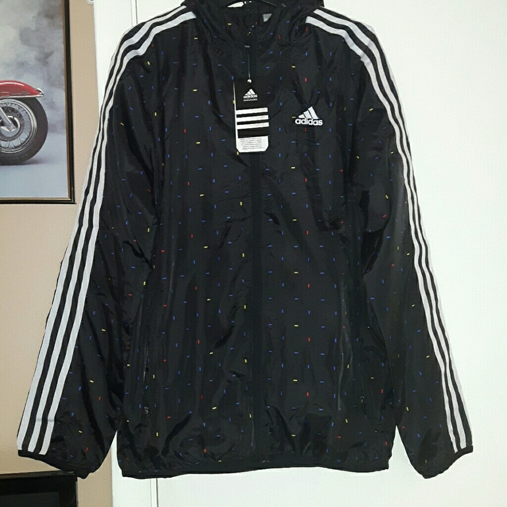 brand new men's adidas soft shell sweater