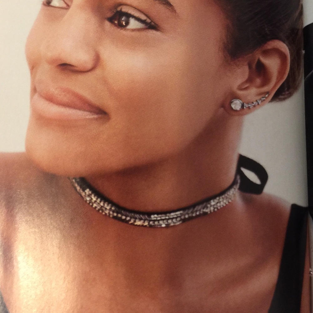 Stella & Dot. Embroidered Emme Necklace.