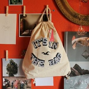 Hollister Draw String Bag