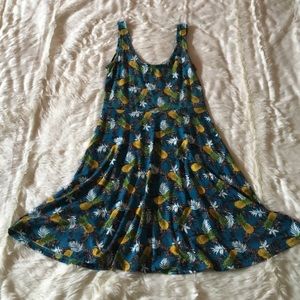 Pineapple skater dress!!