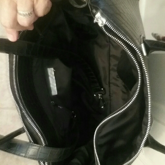 LAST ONE - NWT Large Black Bag w/Strap Final Price - Picture 2 of 2