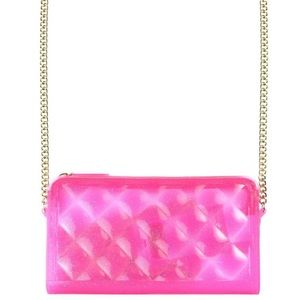 Quilted Glitter Jelly Purse