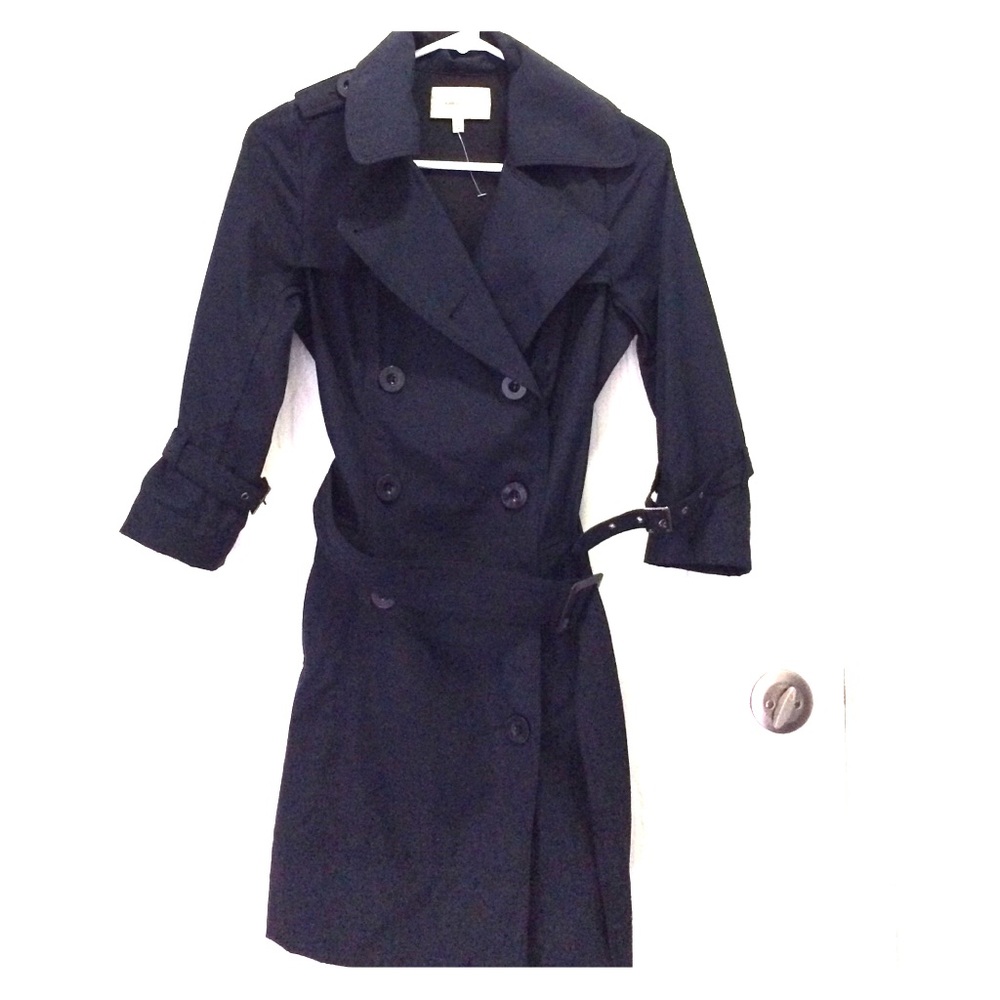 Audrey 3 + 1 Navy Trench Coat