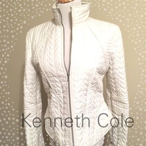 Kenneth Cole white jacket