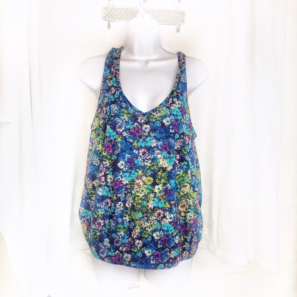 Colorful Flower Blouse