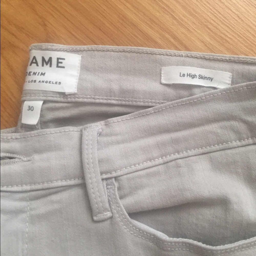 Frame le high skinny 30