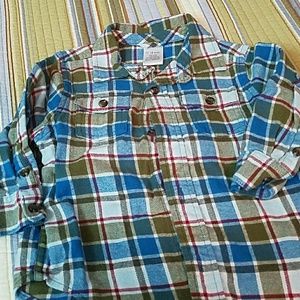 Gymboree little boys flannel shirt