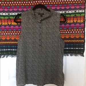 J. Crew 100% Silk Sleeveless Top