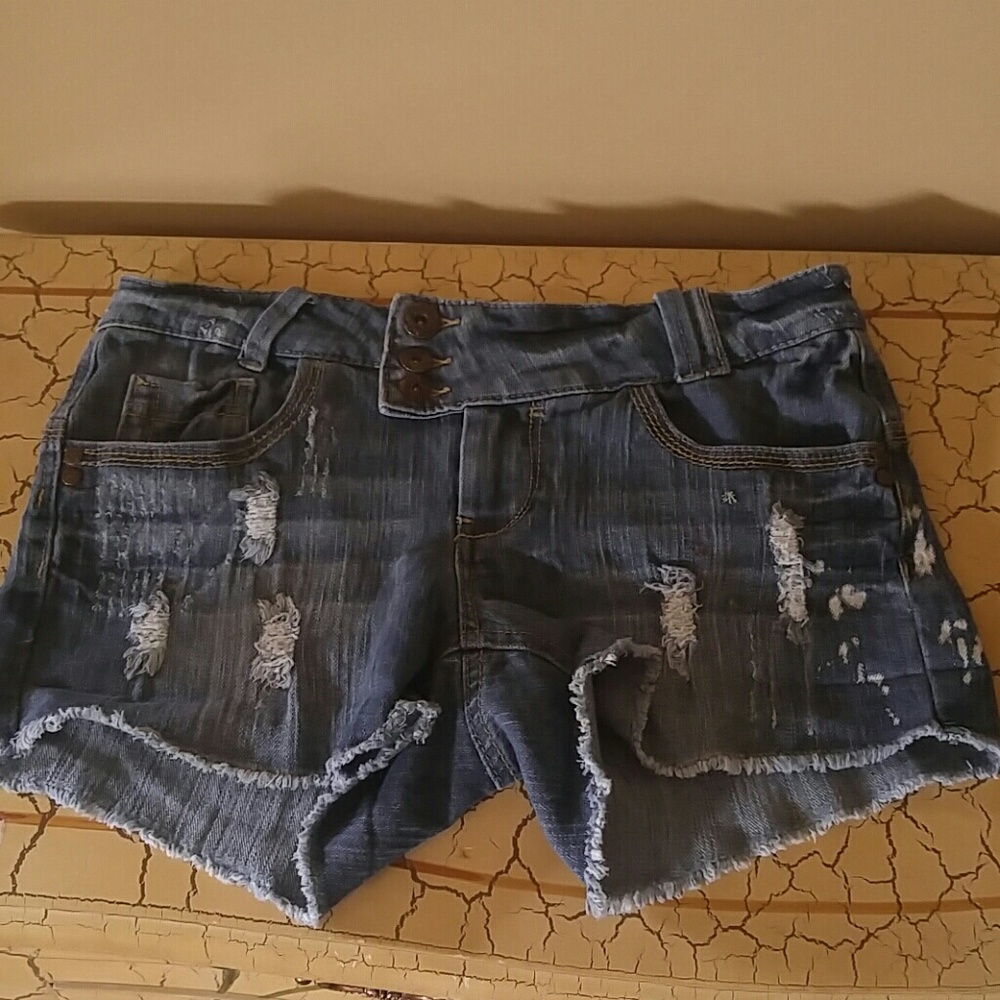 Vanilla Star Jean Shorts