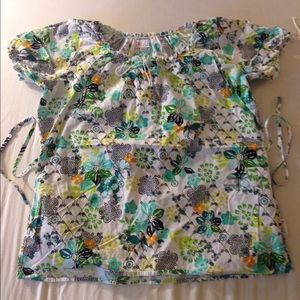 Peaches Brand NursesScrub TOP ONLY beautiful color