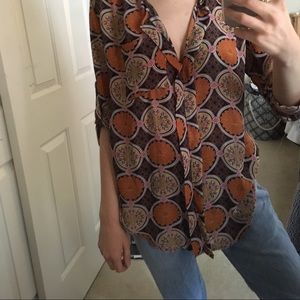 Quarter Sleeve Blouse