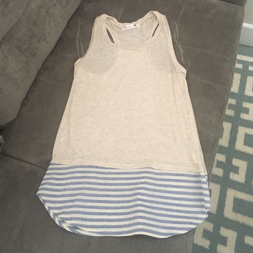 NWOT Oversized Sleeveless Shirt