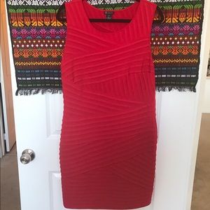 Sleeveless Red Dress
