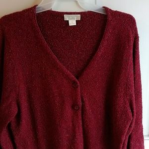 2 button Cardigan sweater