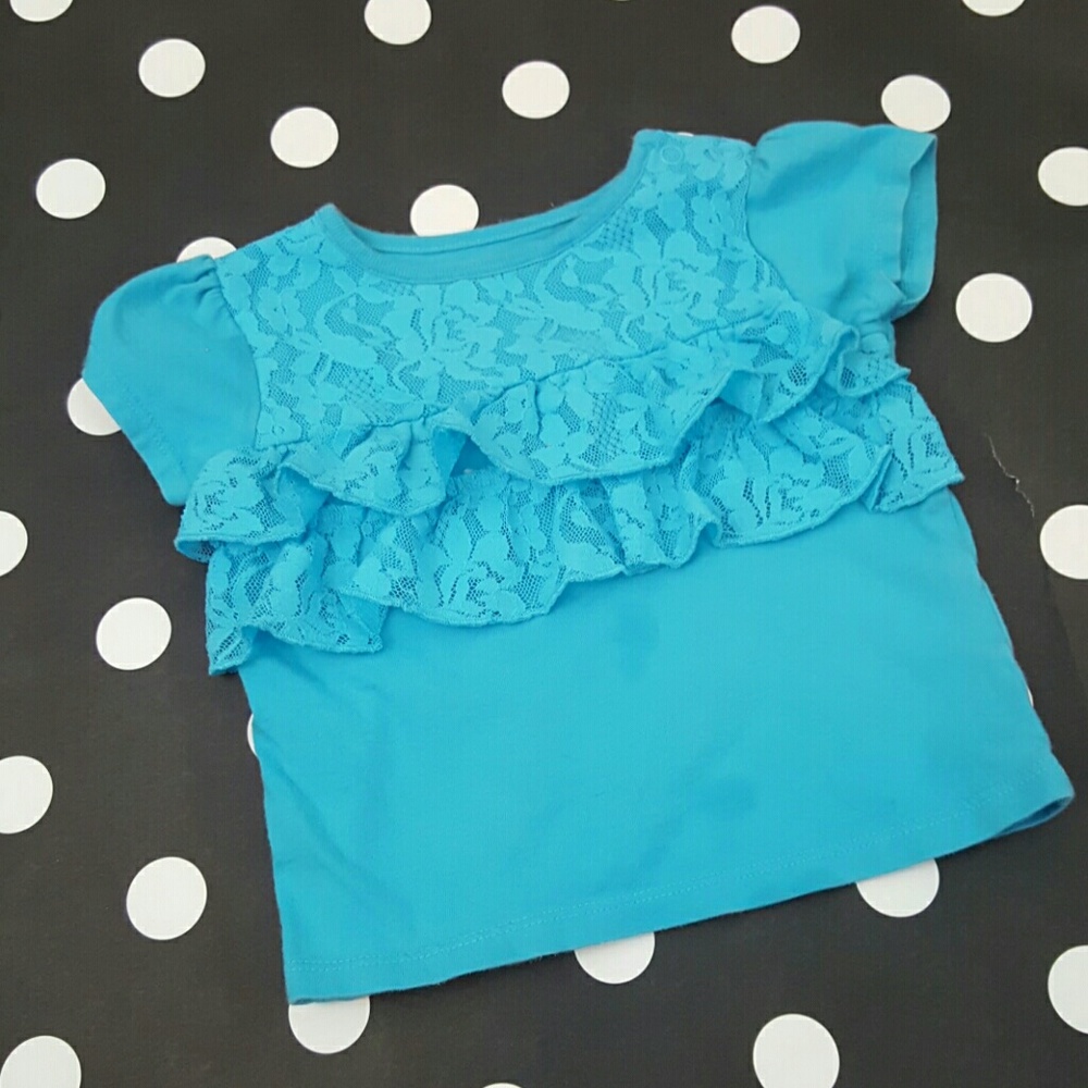 🚫SOLD🚫Garanimals Blue Lace Layered Top