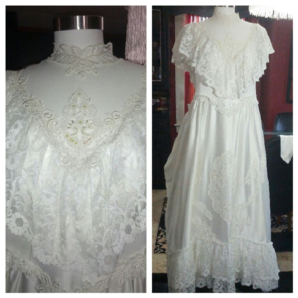 Vintage Alfred Angelo 5 piece Wedding dress