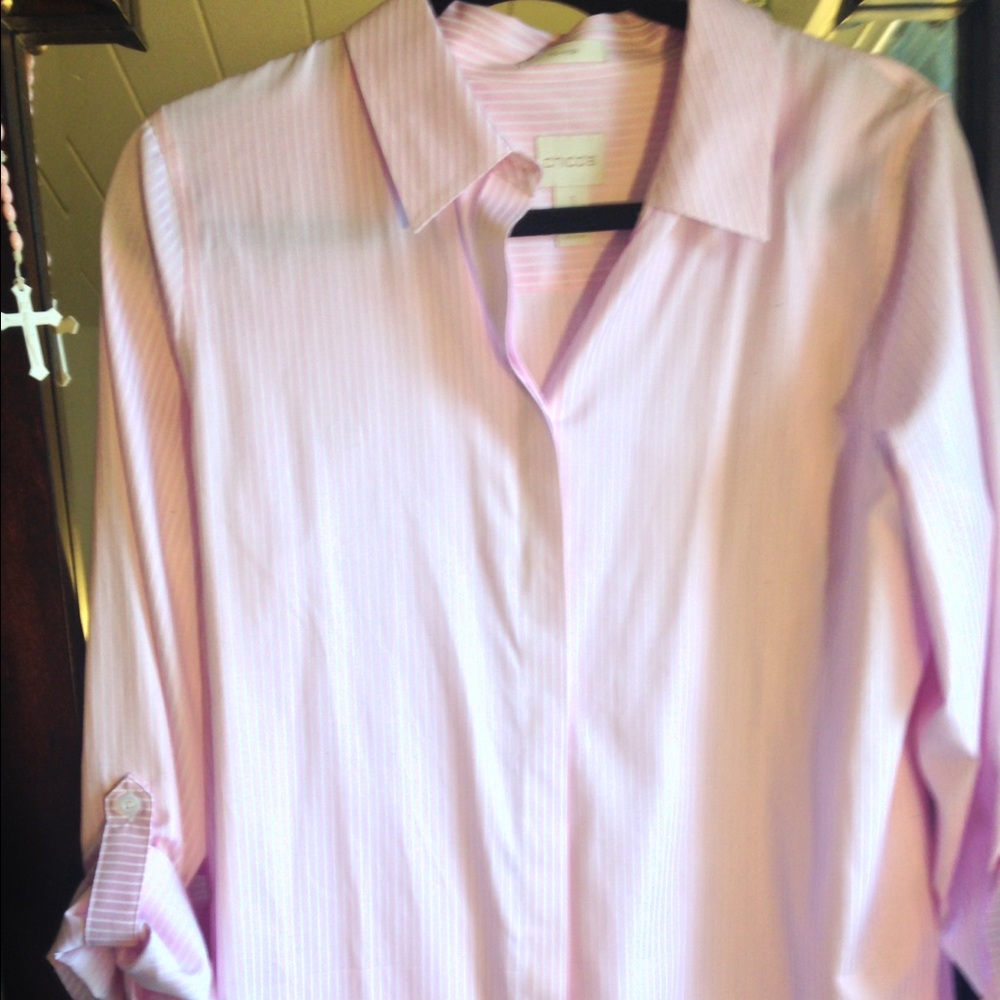 Never worn button down made by CHICOS