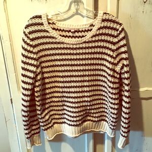 Striped Black and White Sweater!