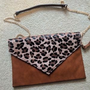 Leopard Clutch & Cross Body