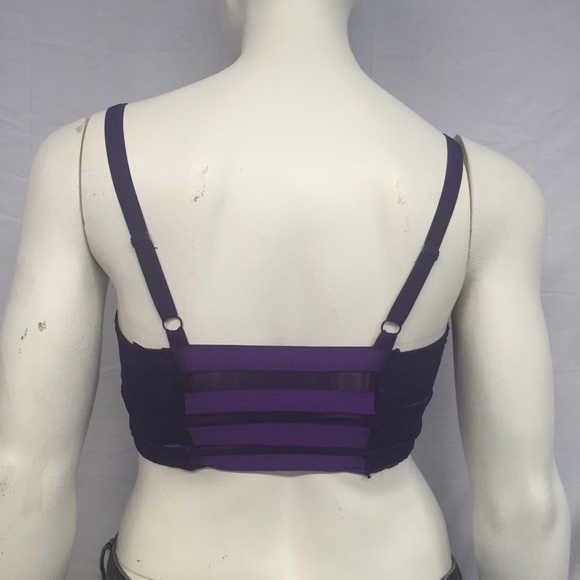 Violet Lace Bralette - Picture 2 of 3