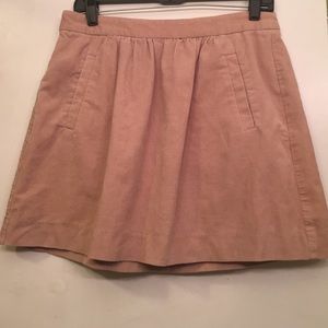 J. Crew corduroy skirt
