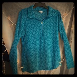 Columbia half zip sweater