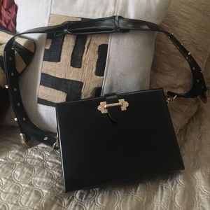 Zara mini briefcase bag