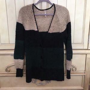 Free people multicolor knit