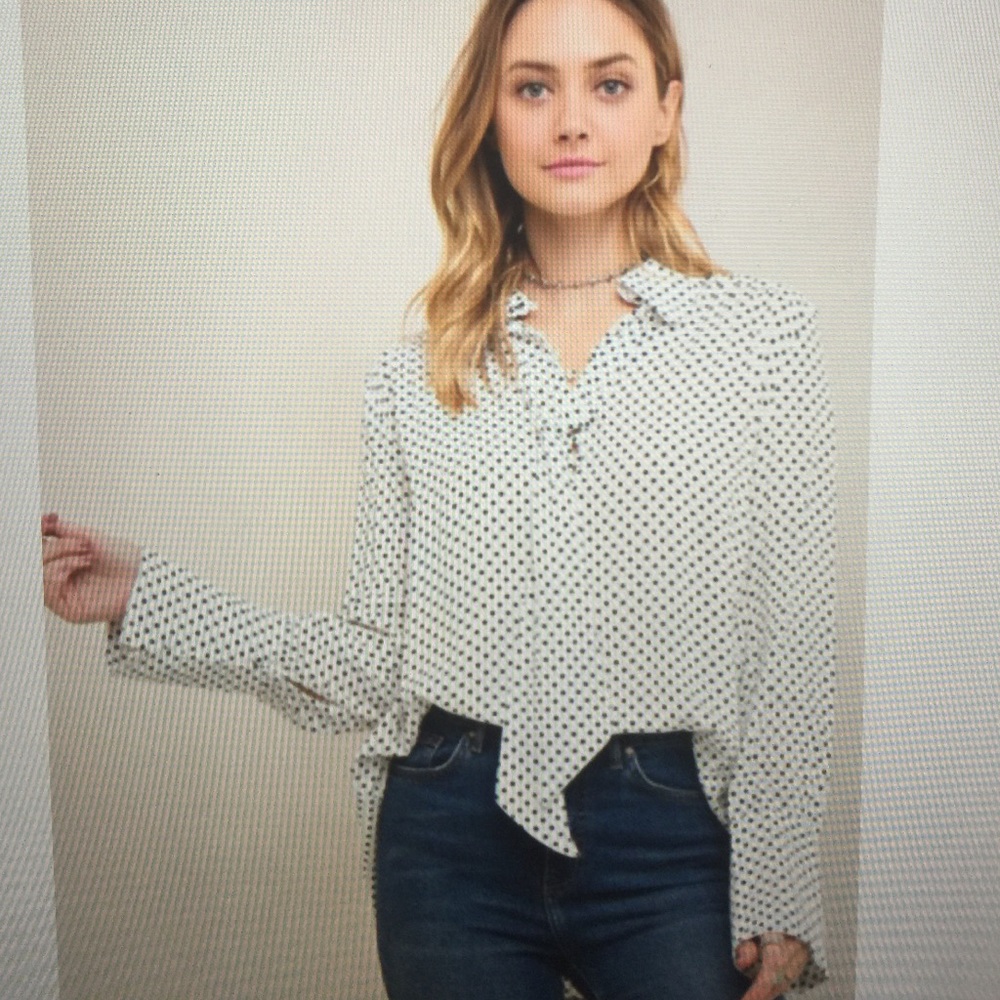Free people inspired blouse