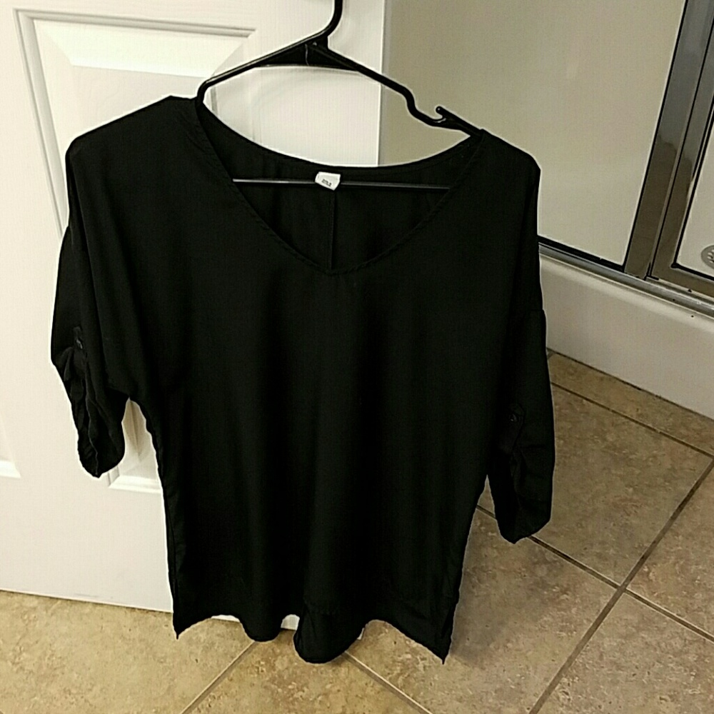 Black dressy top