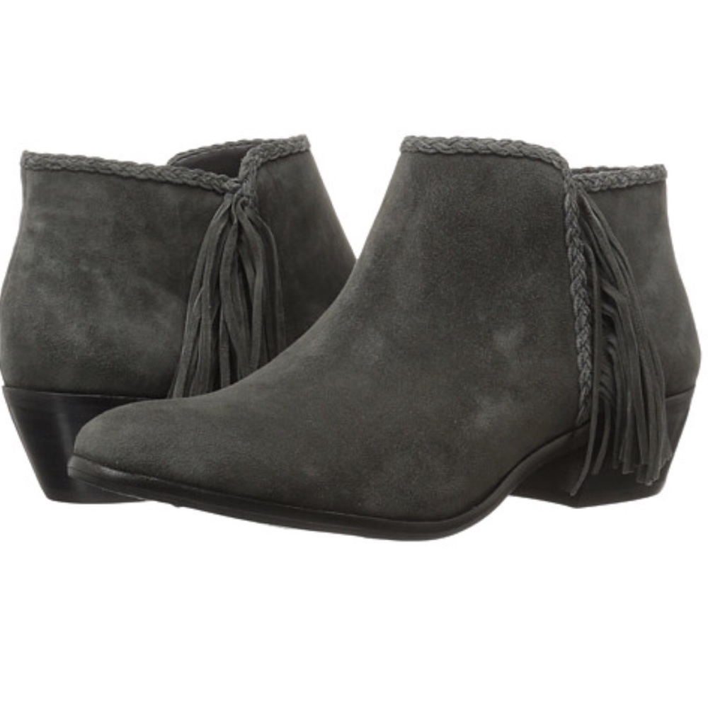Sam Edelman Paige boots in dark gray. Size 5