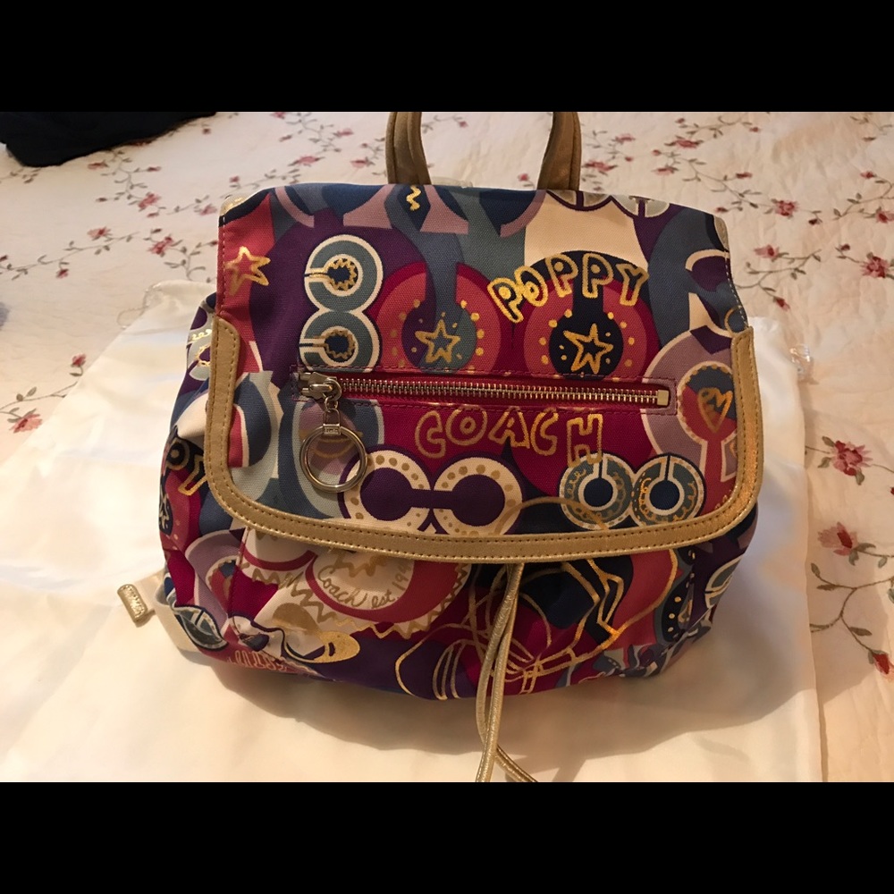 Colorful Popular Poppy Backpack