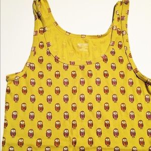 Mossimo Supply Co. Tops - NWOT Owl Ribbed Tank Mossimo Supply Co. Tops - NWOT Owl Ribbed Tank