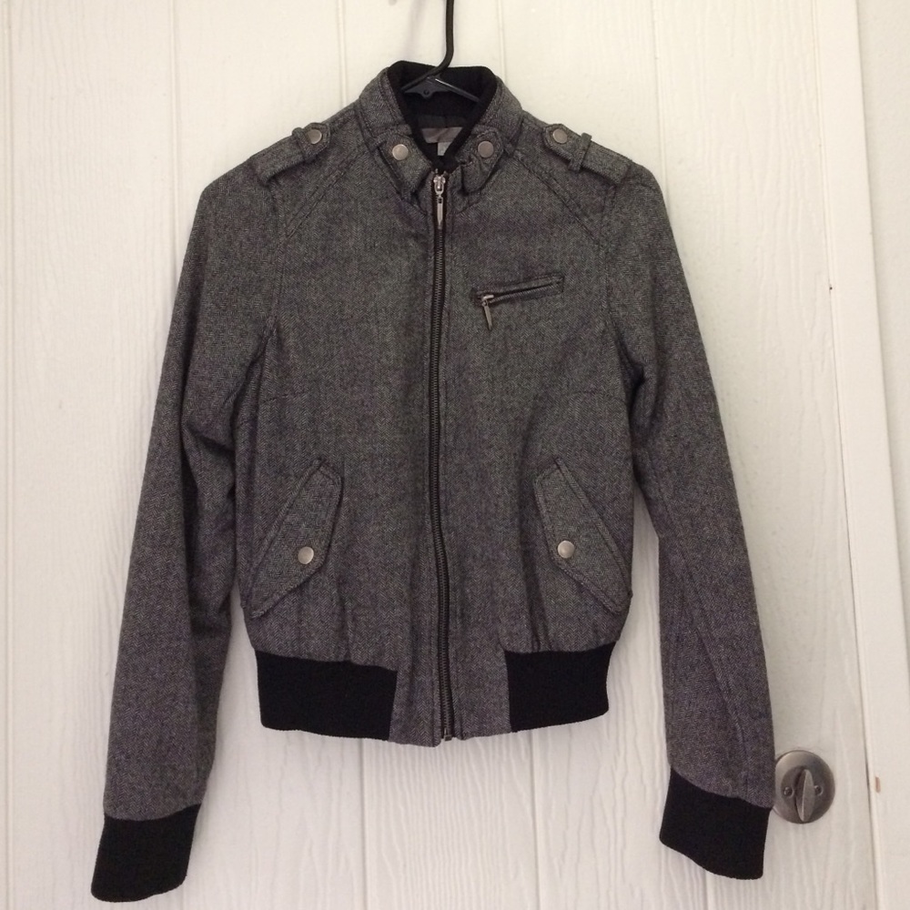 Houndstooth jacket in Small