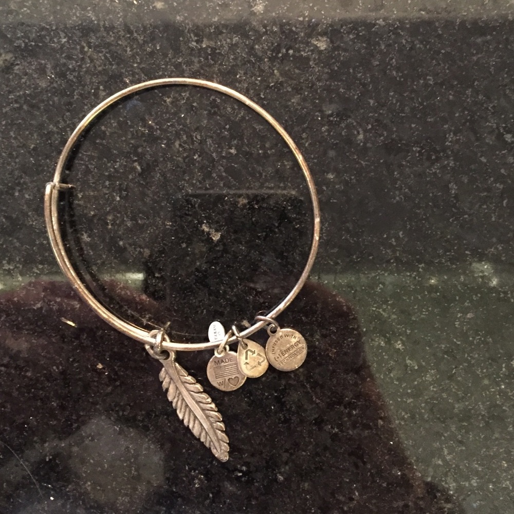 Alex & Ani Feather Bracelet