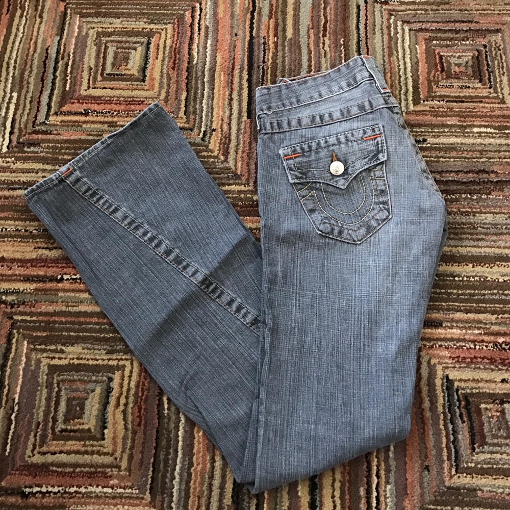 NWOT True Religion flare jeans size 25