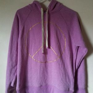 purple hoodie