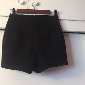 Black shorts