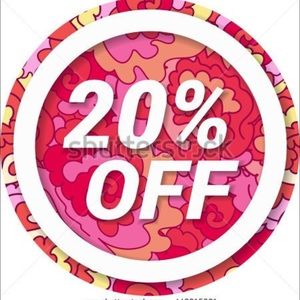 Girls:  20% off 3+ items!