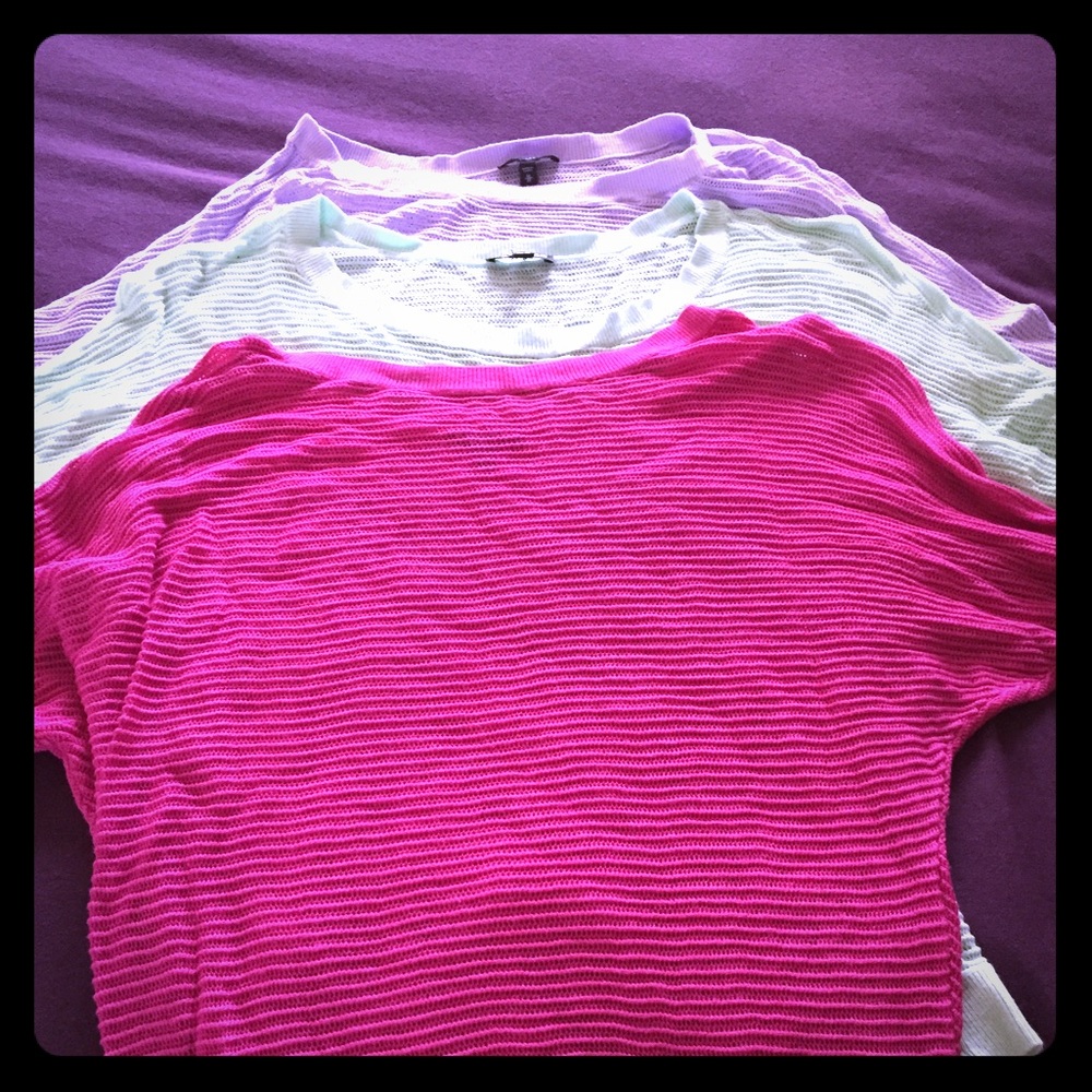 Lot of 3 Express tops size medium