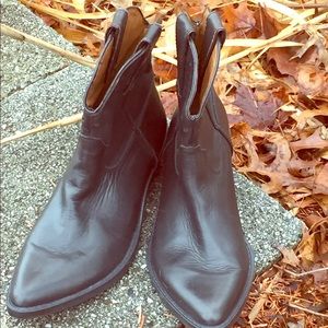 Western style booties