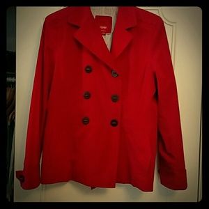 Esprit Red Trench Coat