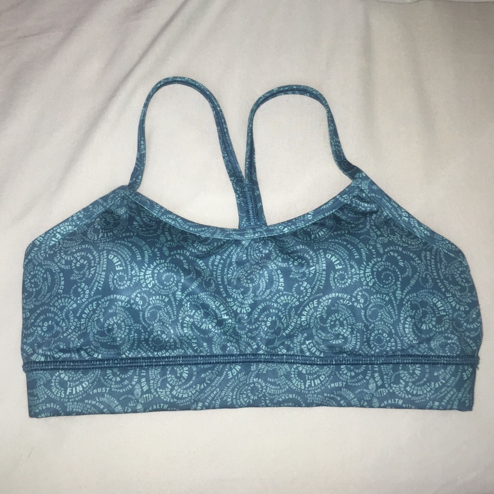 Lululemon mesh back sports bra