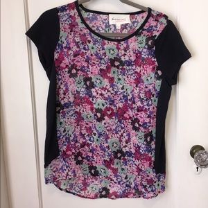 Flowy, flower print Two by Vince blouse.
