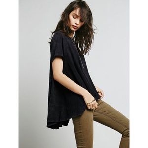 Free people circle in the sand tee