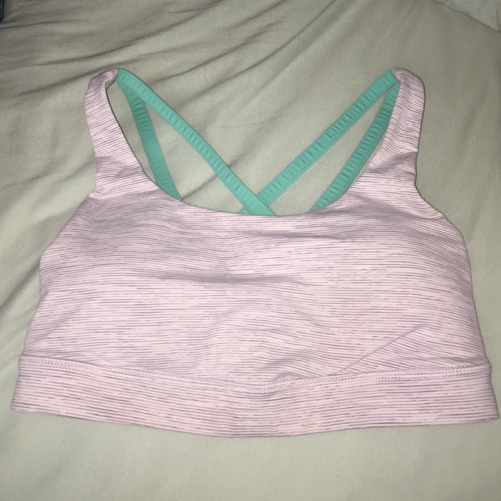 Lululemon grey sports bra